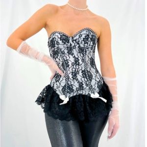 VTG Fredricks of Hollywood corset top